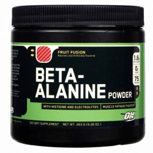 Comprar Beta Alanina em Pó Optimum Nutrition Fruit Punch 263 g 75 porções
