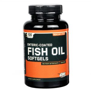 Comprar Óleo de peixe Revestimento entérico - Optimum Nutrition - 100 Cápsulas em Gel