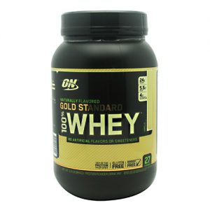 Comprar Optimum Nutrition 100% Whey Gold Standard Natural Proteína, Baunilha - 2 lbs
