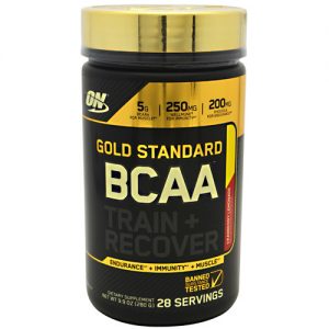 Comprar Optimum Nutrition Gold Standard BCAA Train + Recover, Limonada cranberry - 9.9 oz(280g)
