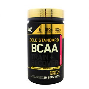 Comprar Optimum Nutrition Gold Standard BCAA Train + Recover, Melancia - 9.9 oz (280g)