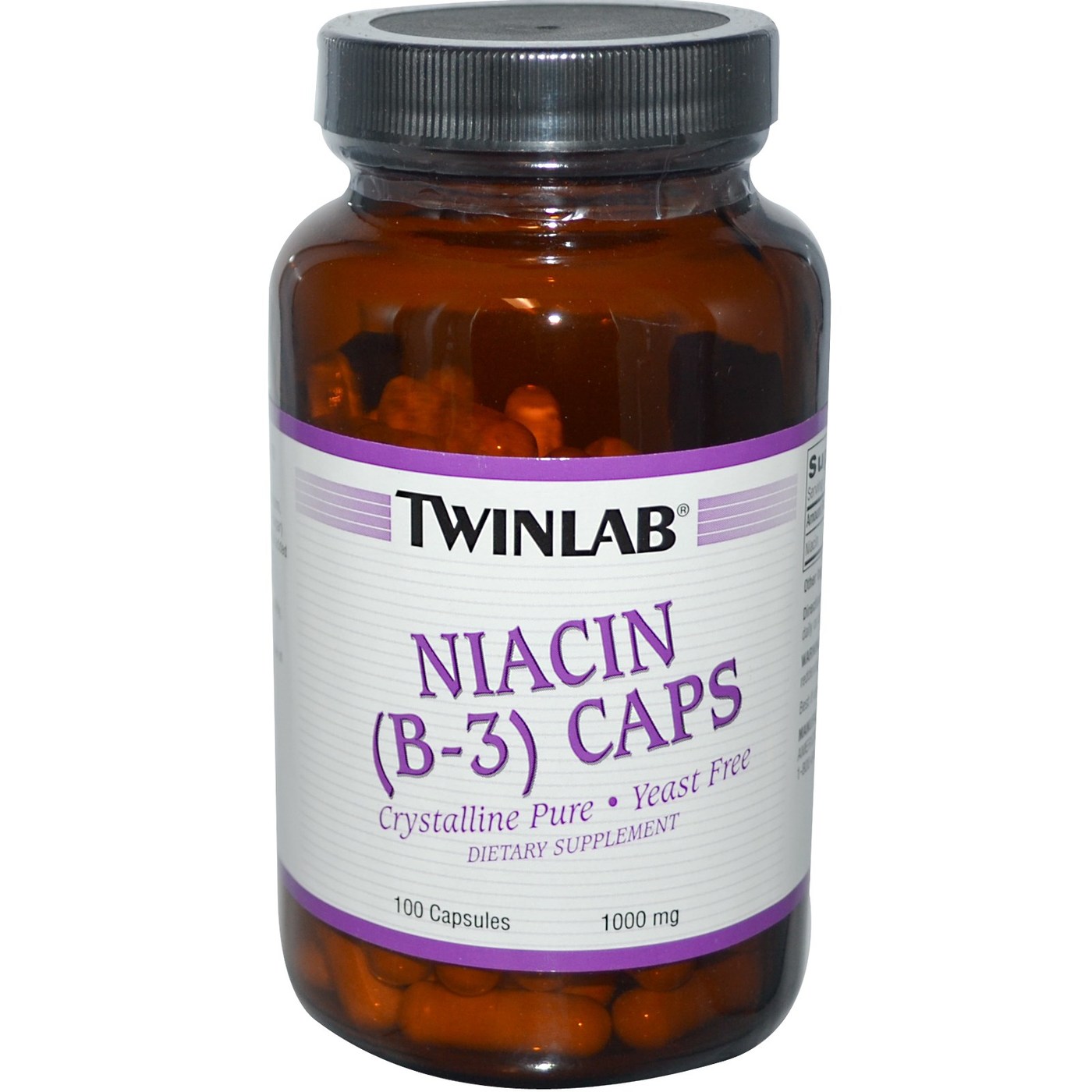 Comprar Twinlab, Niacina (B-3) 1000 mg - 100 cápsulas