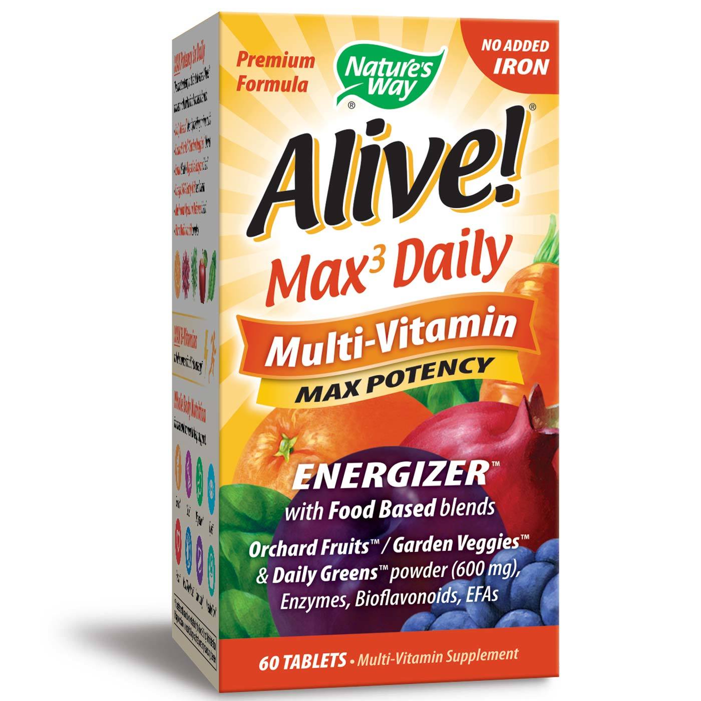 Comprar Nature's Way, Alive!® Multivitamínico sem Ferro - 60 Comprimidos