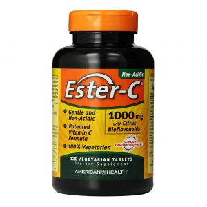 Comprar American Health, Ester-C® 1000 mg com Bioflavonóides Cítricos -120 Tabletes Vegetarianos