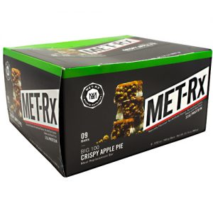 Comprar MET-Rx Big 100 Meal Replacement Bar, Crispy Apple Pie - 9 Barras