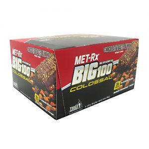 Comprar MET-Rx Big 100 Colossal Barras, Amêndoa torrada com chocolate - 9 Barras