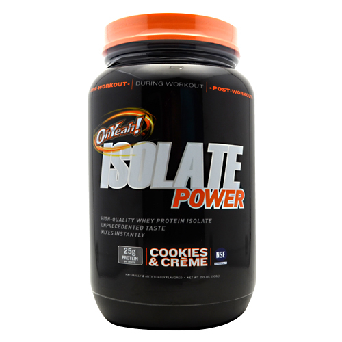 Comprar ISS Research Oh Yeah! Isolate Power, Cookies & Creams - 2 lbs