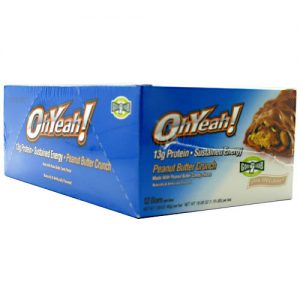 Comprar ISS Research Oh Yeah! Good Grab Bar, Crunch de manteiga de amendoim - 12 Barras