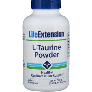 Comprar Life Extension, Pó de L-Taurina, 10,58 oz (300 g)