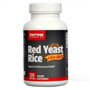 Comprar Jarrow Formulas, Levedura de Arroz Vermelho CoQ10 -120 Cápsulas