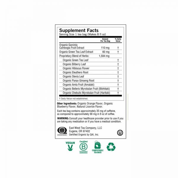 Comprar Yogi Tea Organic Teas, Chá Verde Slim Life™, Mirtilo - 16 Saquinhos de Chá - Imagem 5