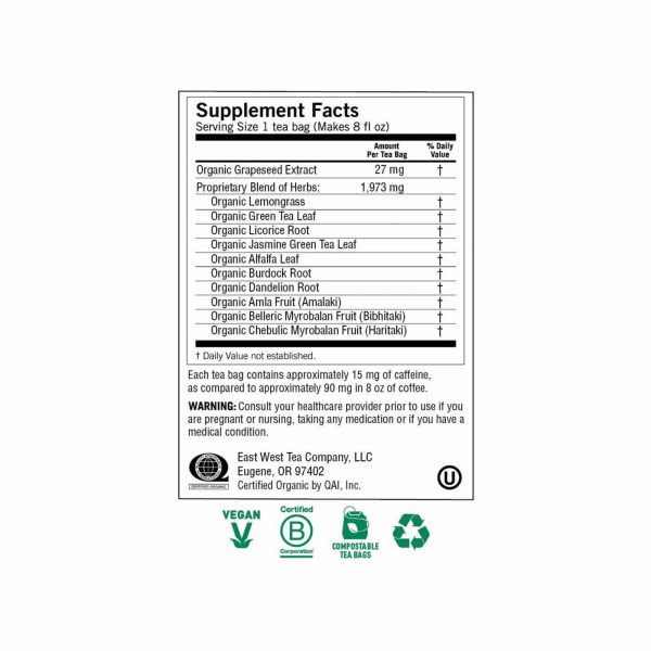 Comprar Yogi Tea Organic Teas, Chá Verde Super Antioxidante - 16 Saquinhos de Chá - Imagem 5