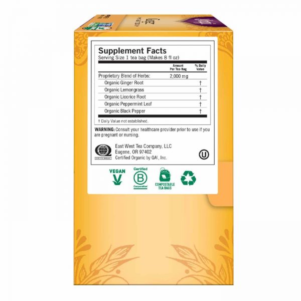 Comprar Yogi Tea Organic Teas, Chá Orgânico de Gengibre - 16 Saquinhos de Chá - Imagem 4