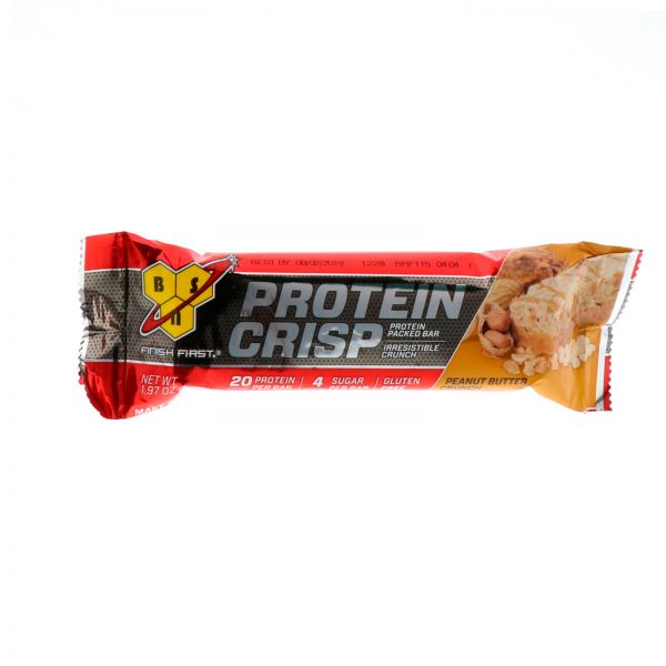 Comprar BSN, Protein Crisp, Sabor Manteiga de Amendoim Crocante, 12 Bares, 56 g (1,97 oz) Cada - Imagem 4