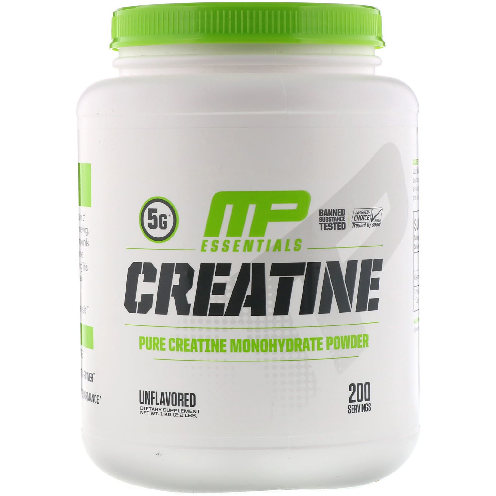 Comprar MusclePharm, Creatine, Unflavored, 2.2 lbs (1 kg)