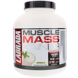 Comprar Labrada Nutrition, Suplemento Muscular com Creatina, Baunilha, 6 lbs (2722 g)