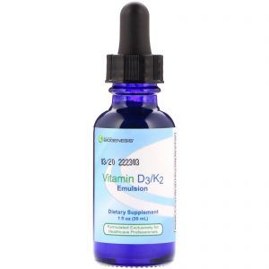 Comprar Nutra BioGenesis, Emulsão de Vitamina D3/K2, 30 ml (1 oz)
