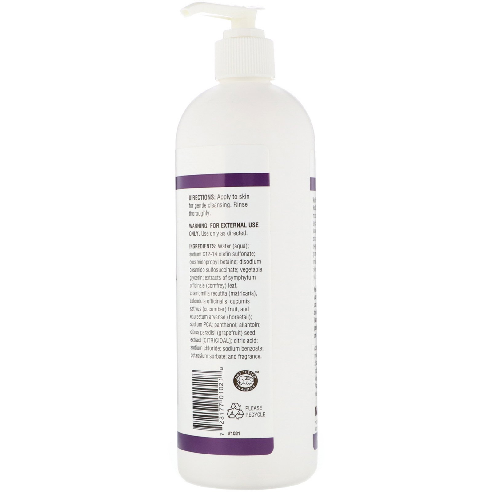 Comprar NutriBiotic, Limpador para a Pele, Sem Sabão, Fruta Fresca, 473 ml (16 oz) - Imagem 2