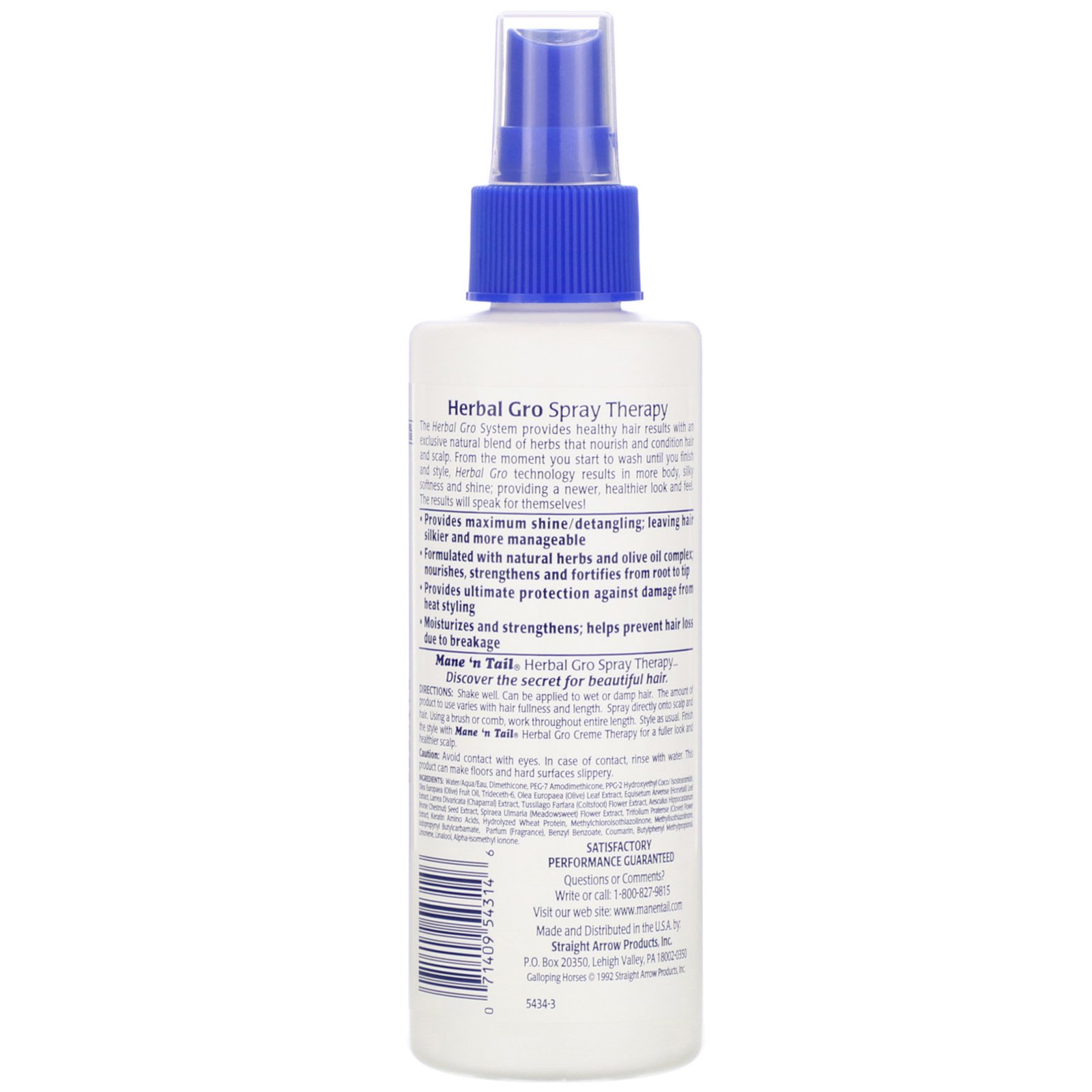 Comprar Mane 'n Tail, Terapia Spray Herbal Gro, 6 fl oz (178 ml) - Imagem 2