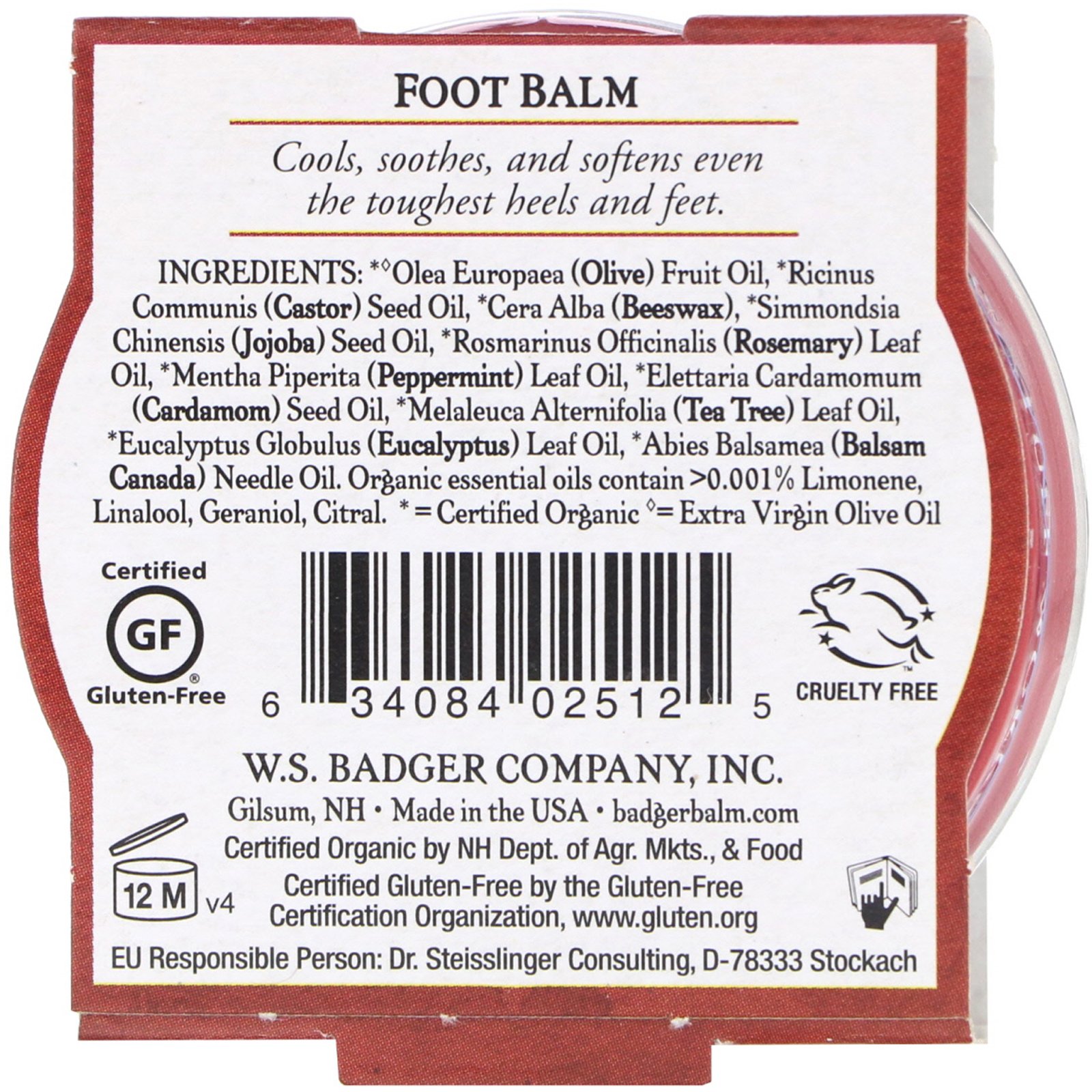 Comprar Badger Company, Óleo Para os Pés, Menta & Árvore De Chá, .75 oz (21 g) - Imagem 2