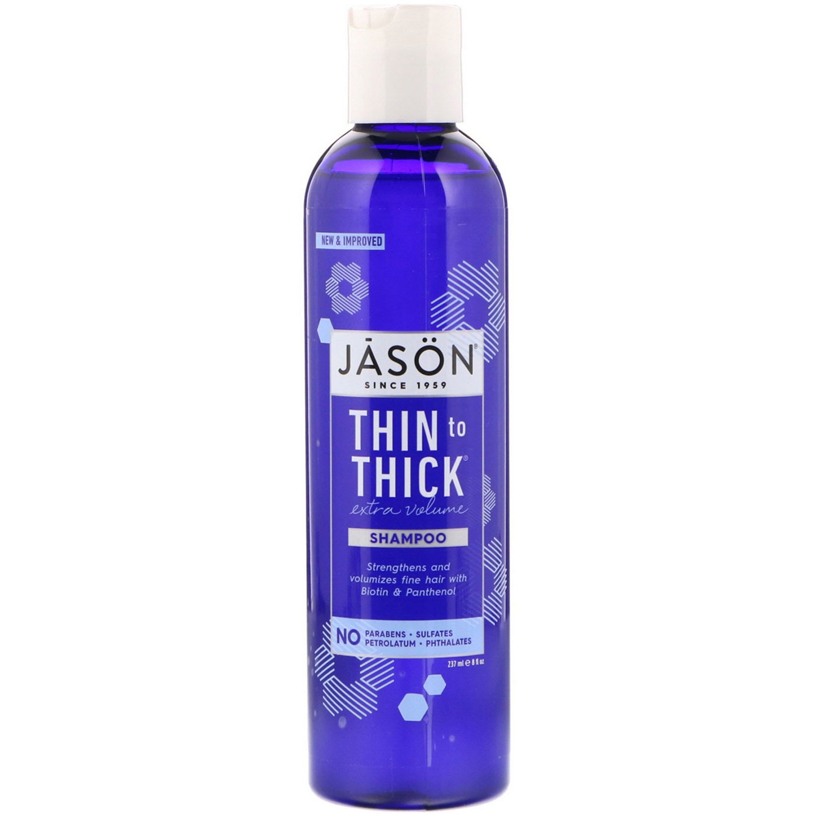 Comprar Jason Natural, Thin to Thick, Extra Volume Shampoo, 237 ml (8 fl oz)