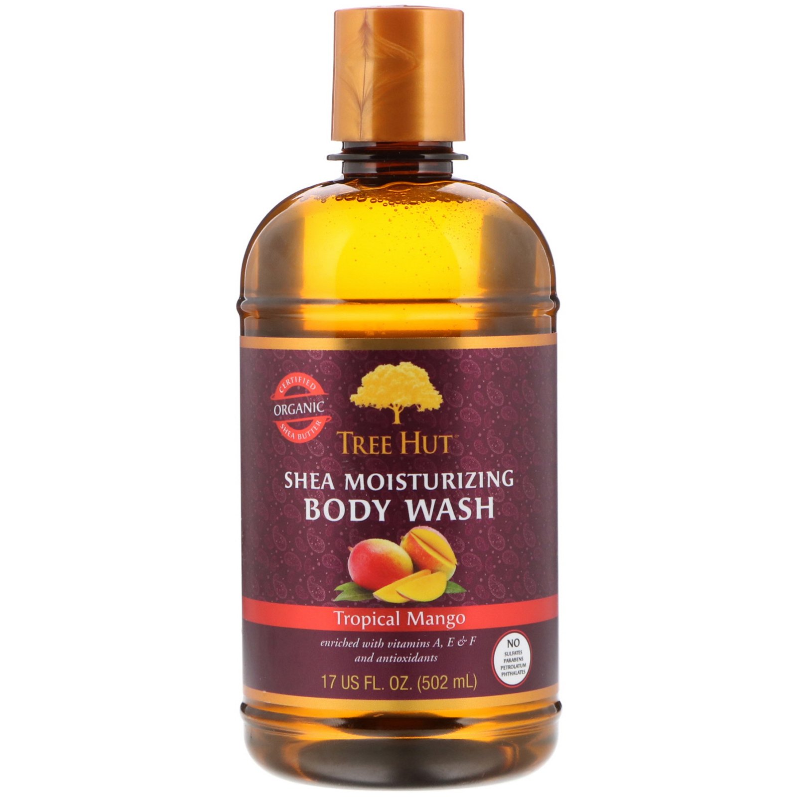 Comprar Tree Hut, Sabonete Líquido Hidratante de Karité para o Corpo, Manga Tropical, 502 g (17 fl oz)