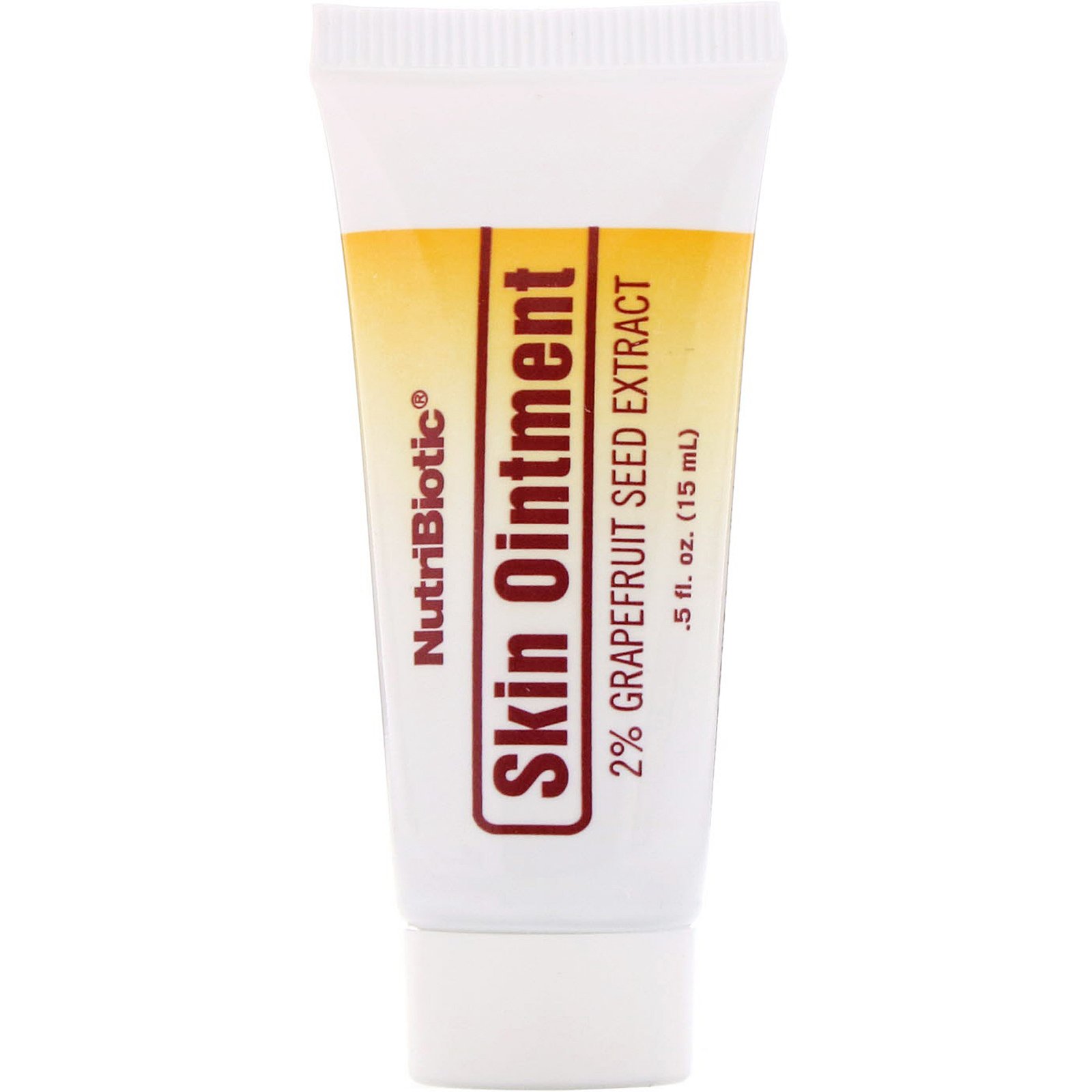 Comprar NutriBiotic, Pomada para Pele, 2% de Extrato de Semente de Toranja com Lisina, 0,5 fl oz (15 ml) - Imagem 3