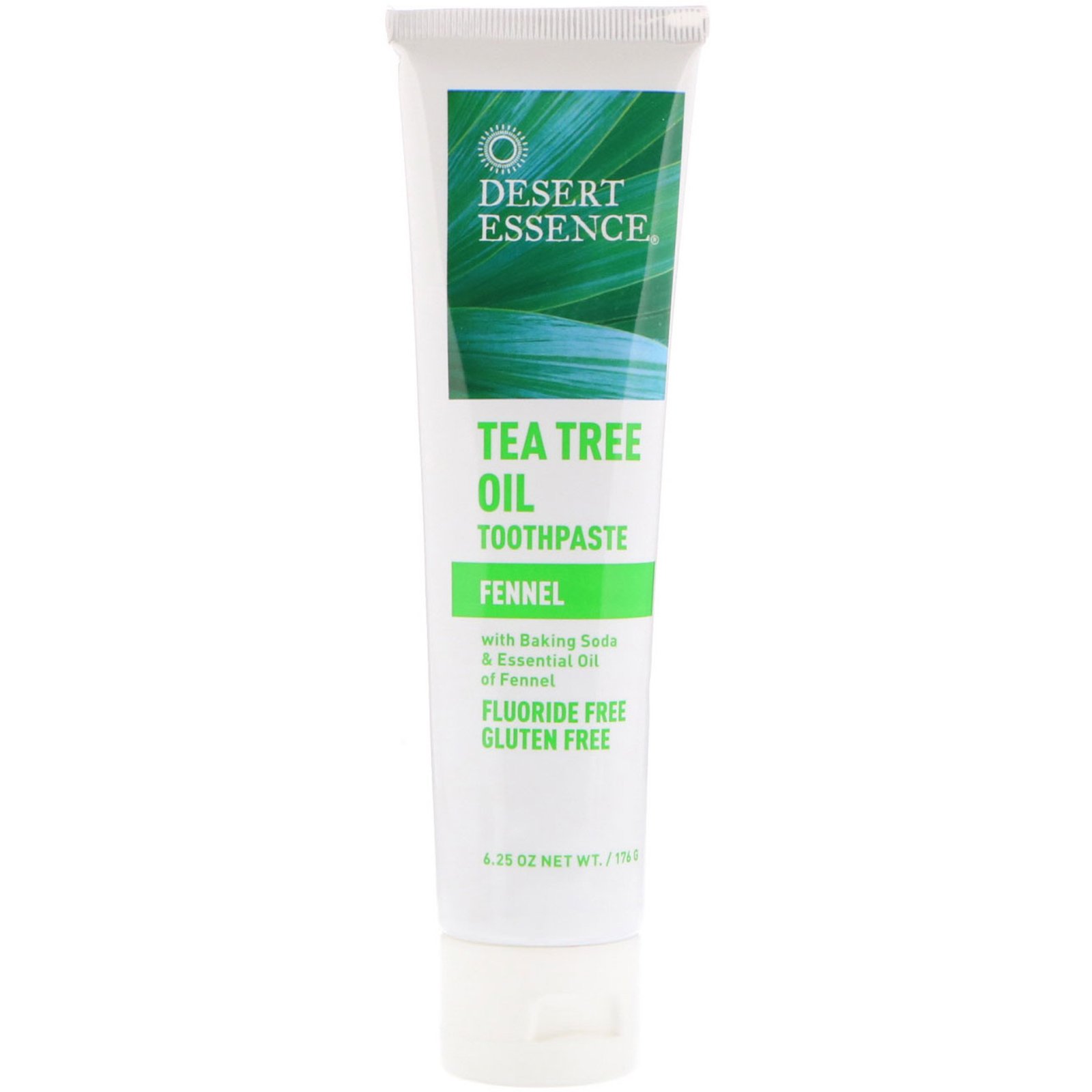 Comprar Desert Essence, Creme dental de óleo de melaleuca, erva-doce, 6,25 onças (176 g) - Imagem 3