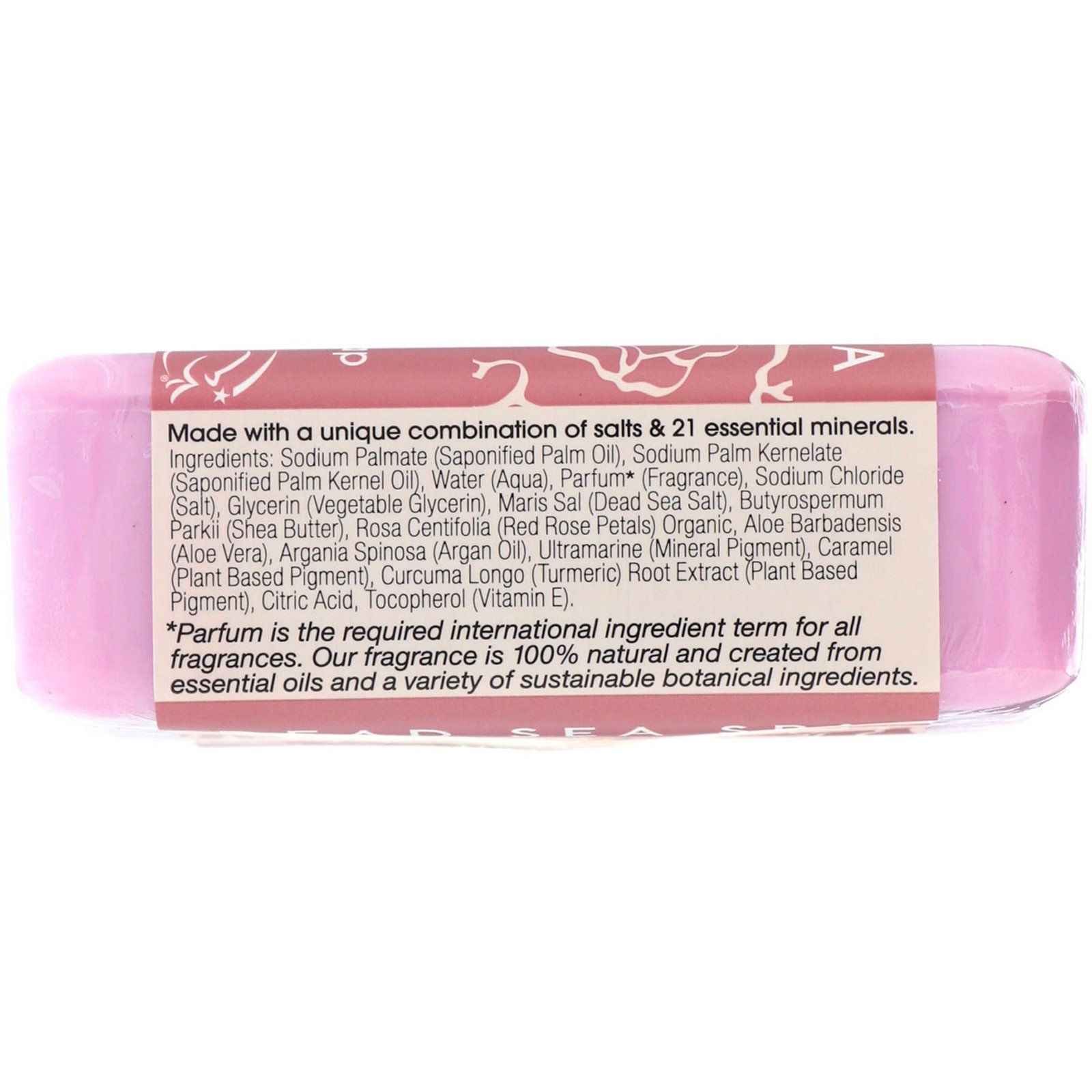 Comprar One with Nature, Sabonete Mineral Triplamente Moído, Pétala de Rosa, 200 g - Imagem 2