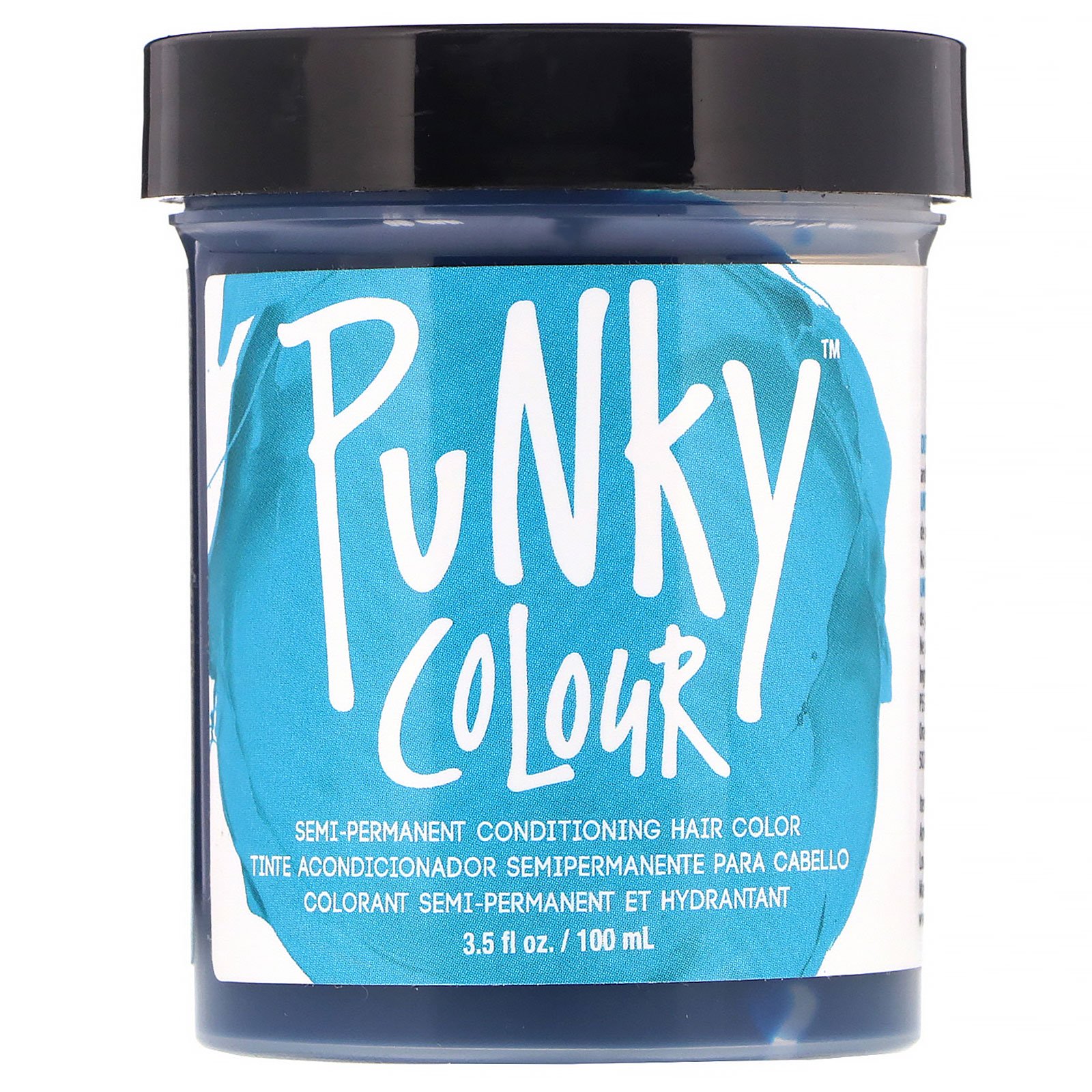 Comprar Punky Colour, Semi-Permanent Conditioning Hair Color, Turquoise, 3.5 fl oz (100 ml)