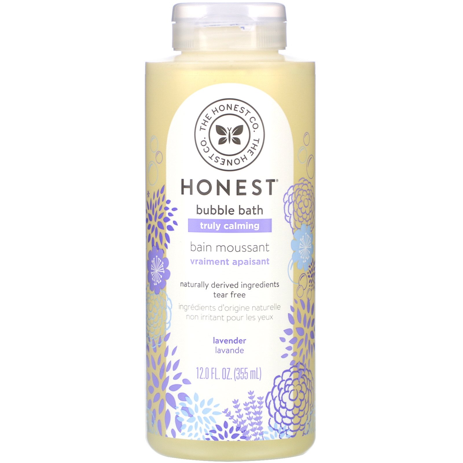 Comprar The Honest Company, Truly Calming Bubble Bath, Lavender, 12.0 fl oz (355 ml)