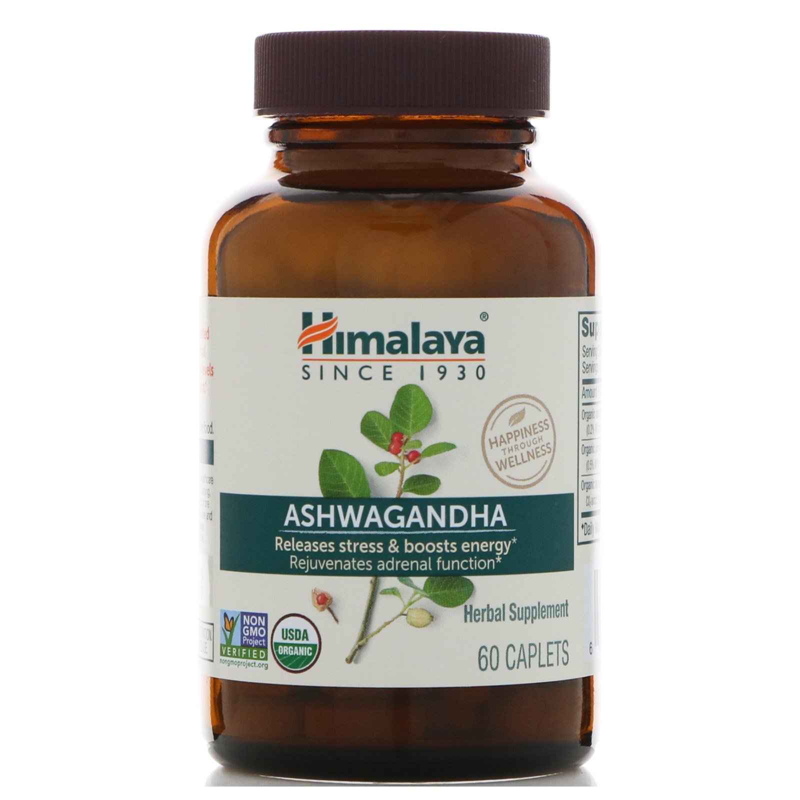 Comprar Himalaya, Ashwagandha, 60 Cápsulas - Imagem 3