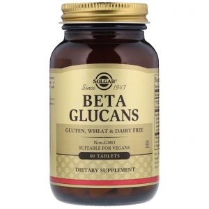 Comprar Solgar, Beta-glutanos, 60 Comprimidos