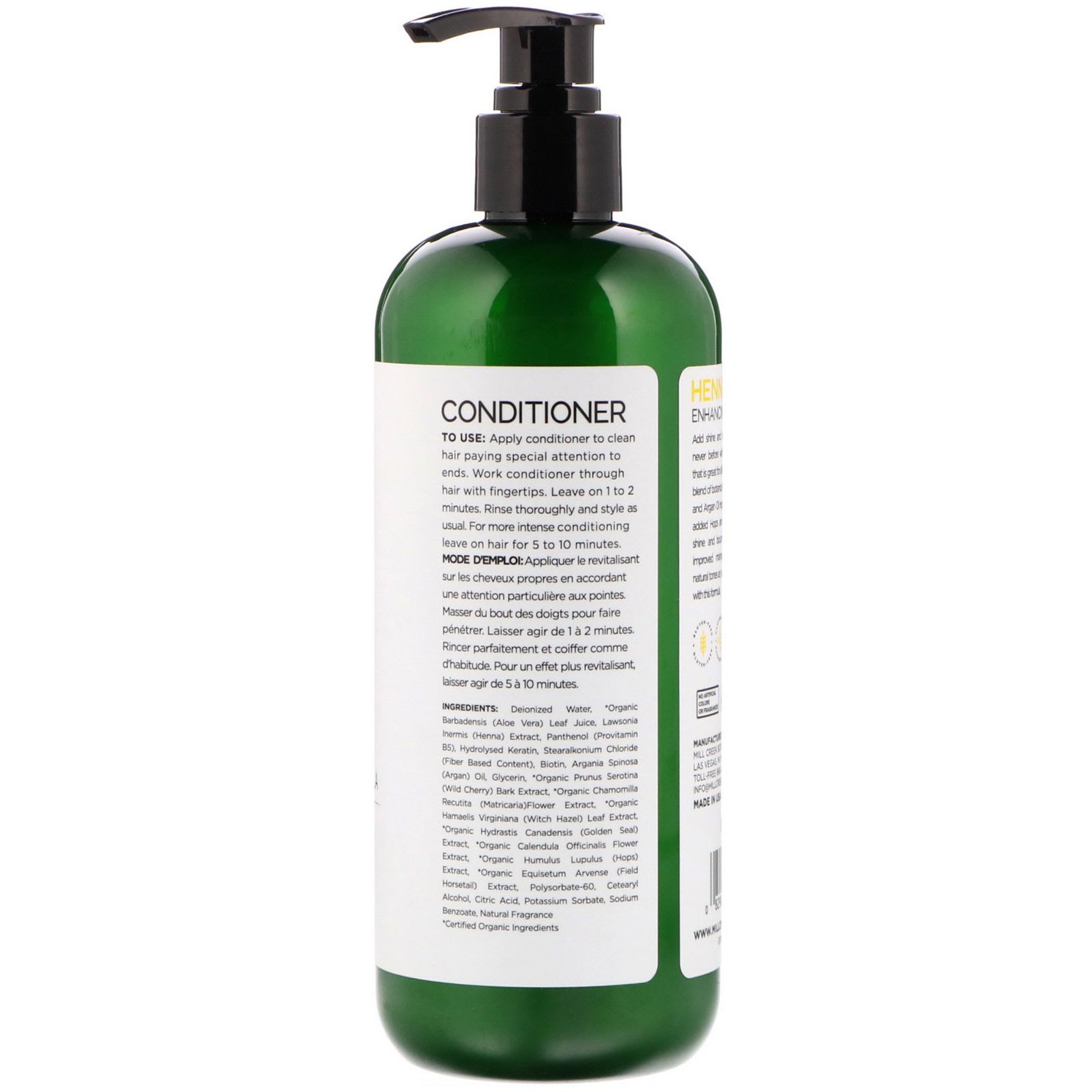 Comprar Mill Creek Botanicals, Henna Conditioner, Enhancing Formula, 14 fl oz (414 ml) - Imagem 2