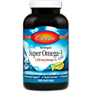 Comprar Carlson Labs, Norwegian, Super Omega-3 Gems, 180 Soft Gels