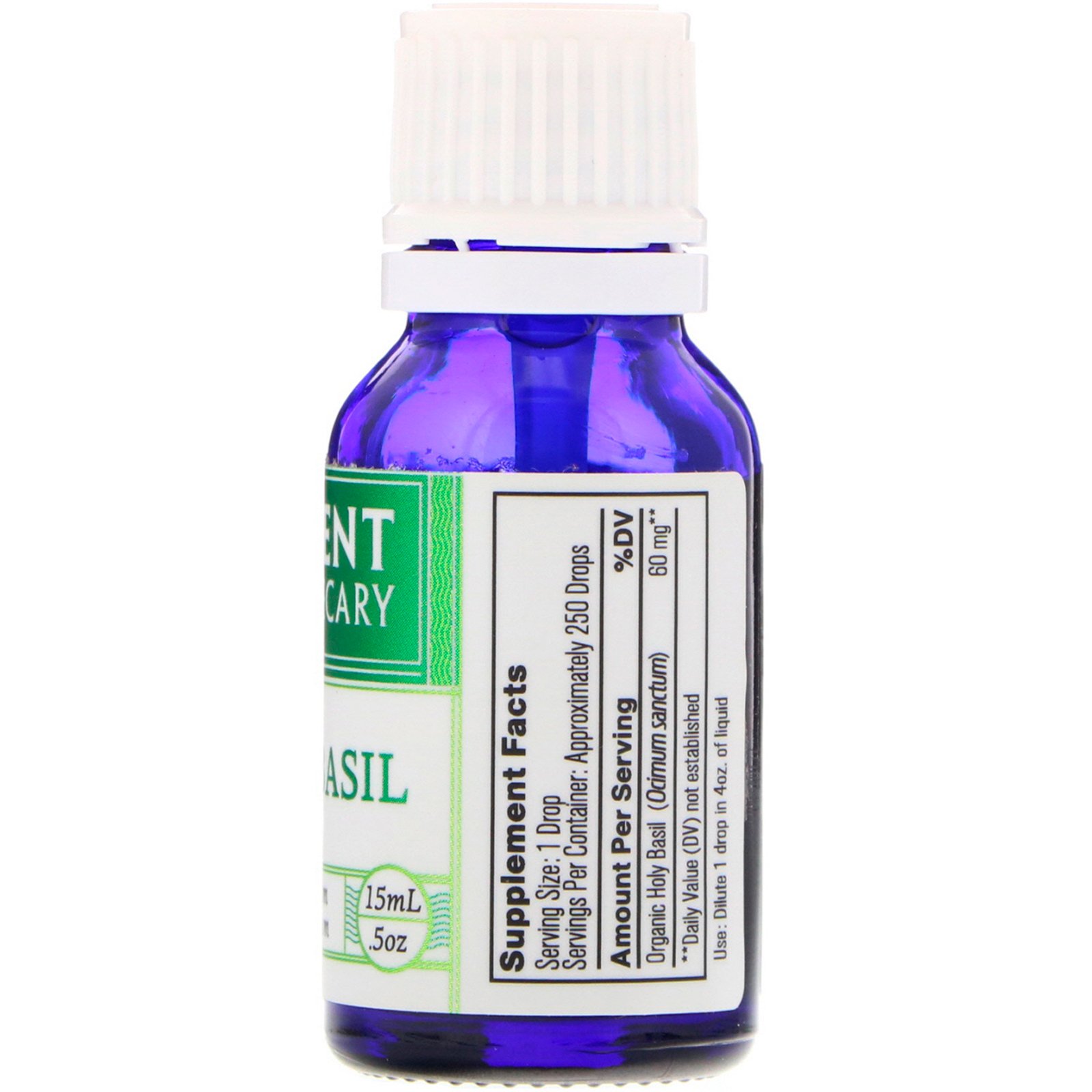 Comprar Ancient Apothecary, Holy Basil, .5 oz (15 ml) - Imagem 2
