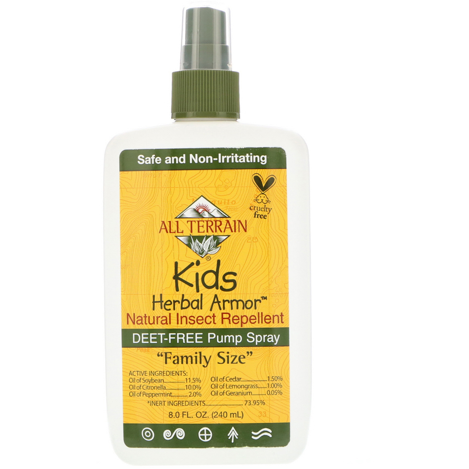 Comprar All Terrain, Proteção Herbal para Crianças, Repelente de Insetos Natural, 8 fl oz (240 ml)