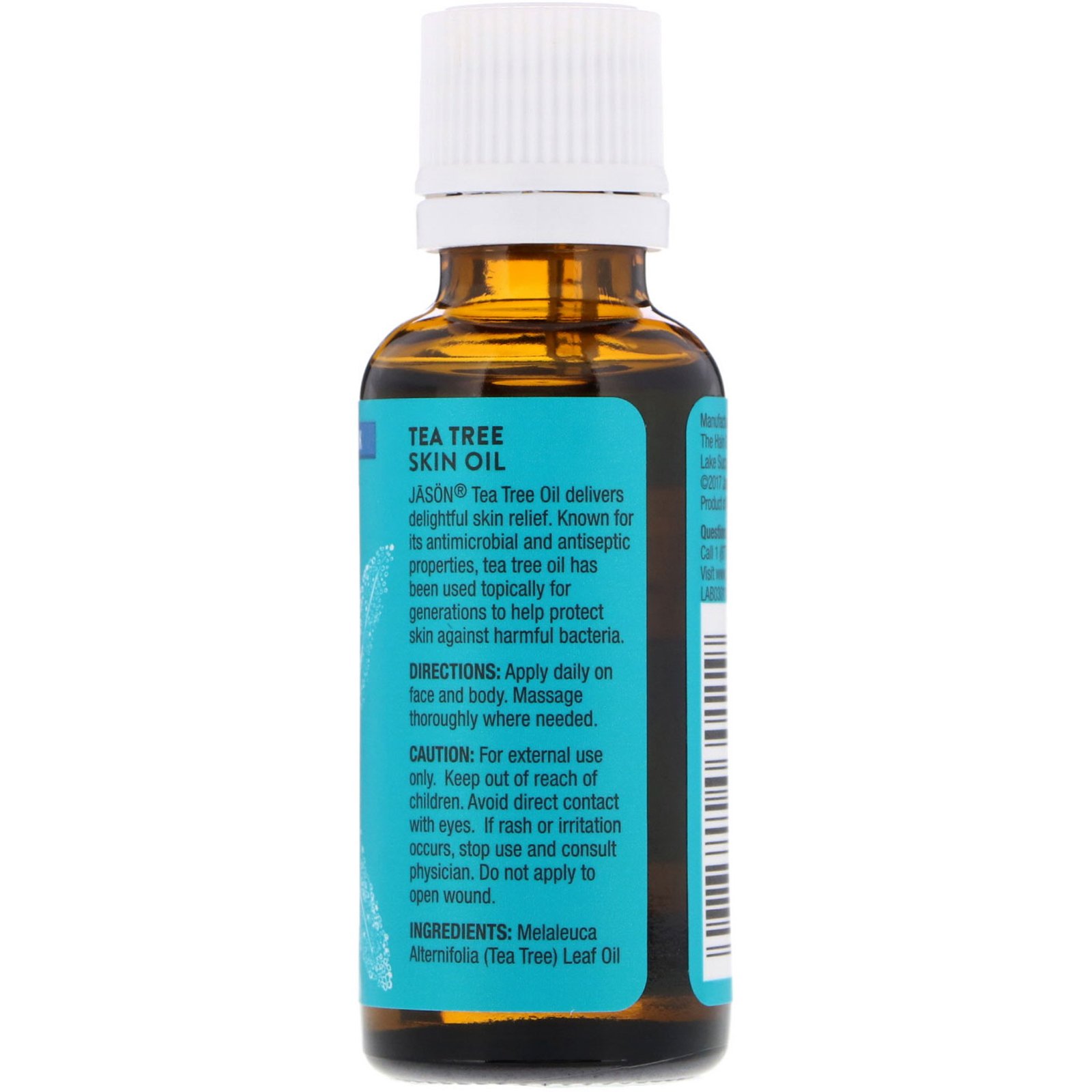Comprar Jason Natural, Skin Oil, Tea Tree, 1 fl oz (30 ml) - Imagem 2
