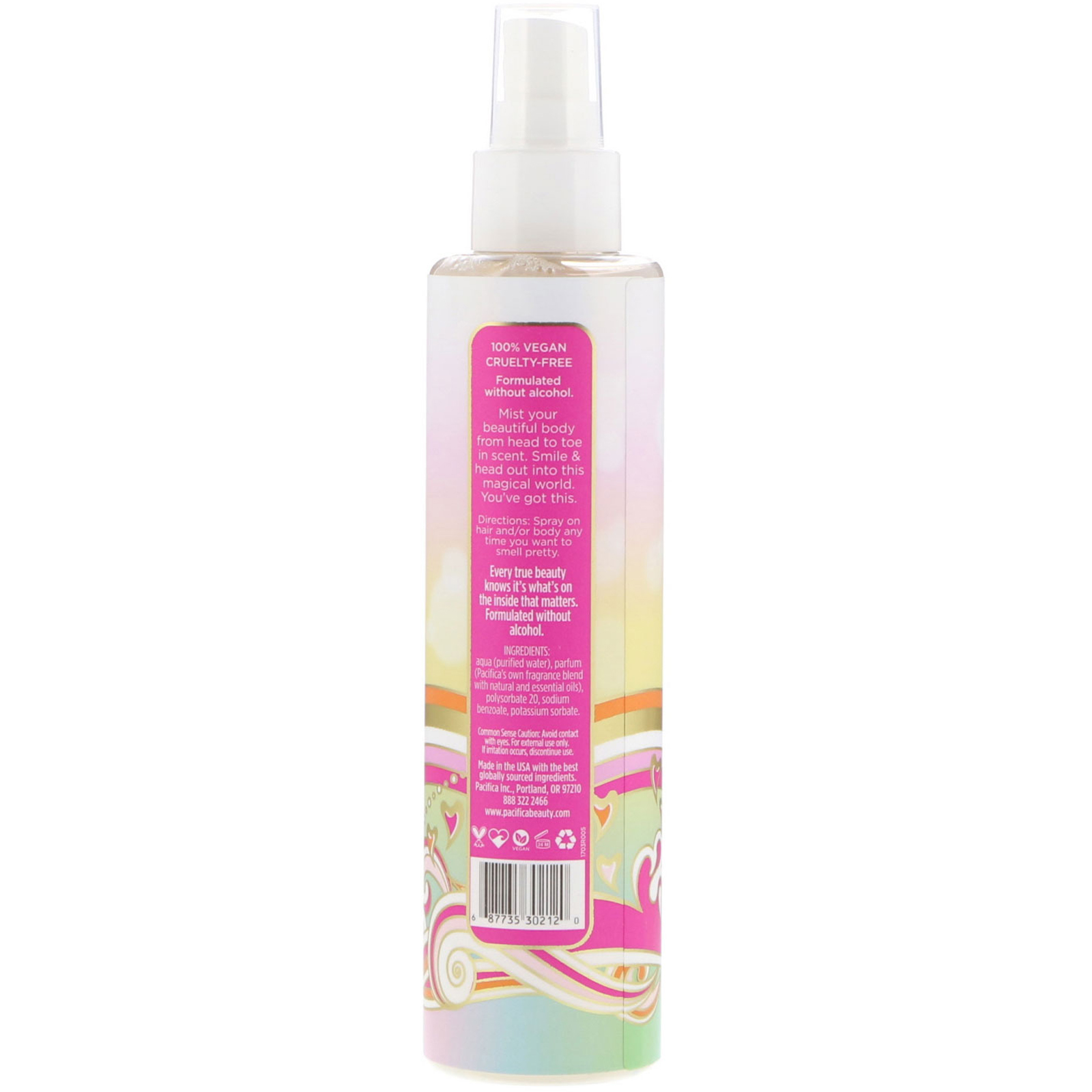 Comprar Pacifica, Névoa Perfumada de Baunilha para Corpo e Cabelos Island, 6 fl oz (177 ml) - Imagem 2
