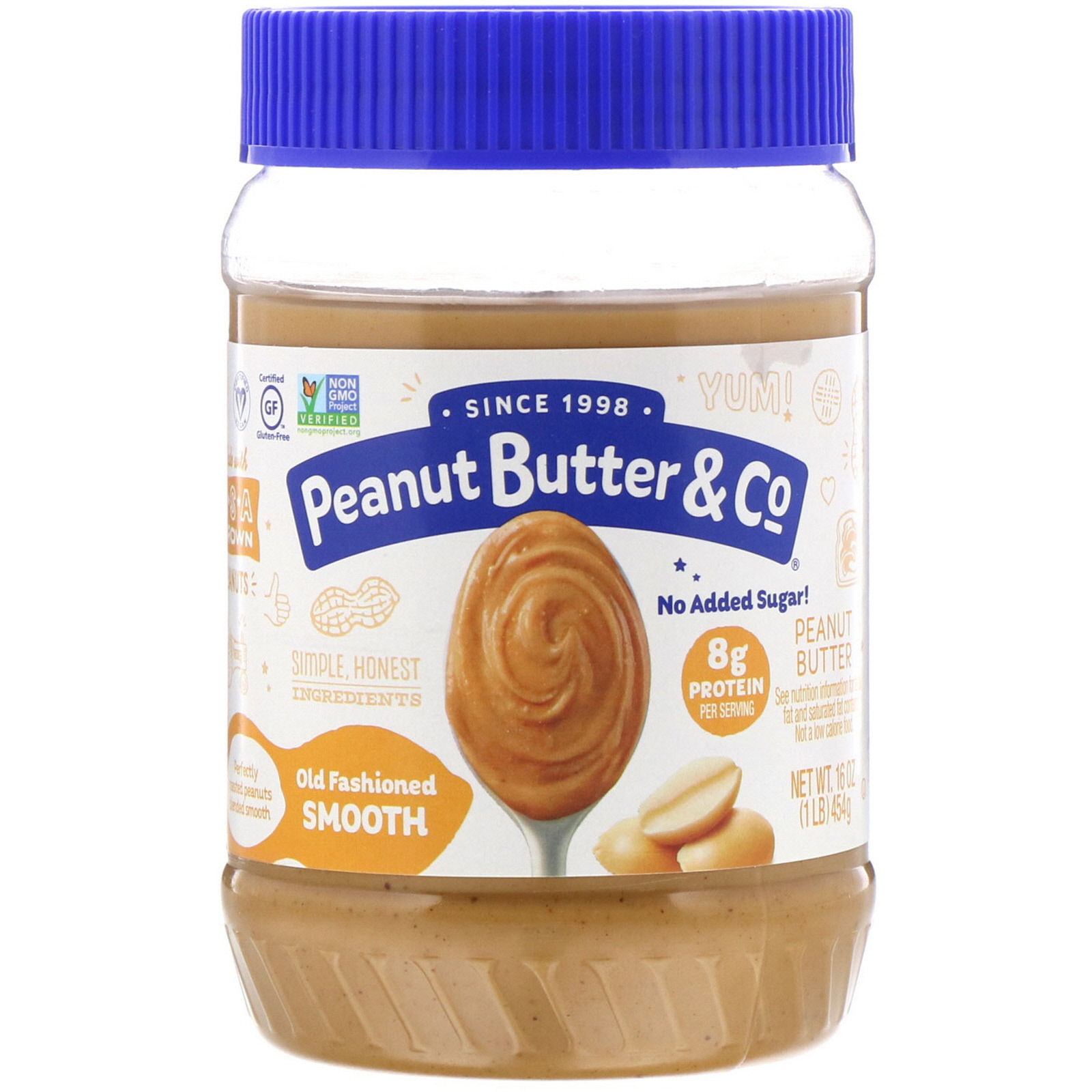 Comprar Peanut Butter & Co., Manteiga de Amendoim com Cremosidade Tradicional, 454 g (16 oz)