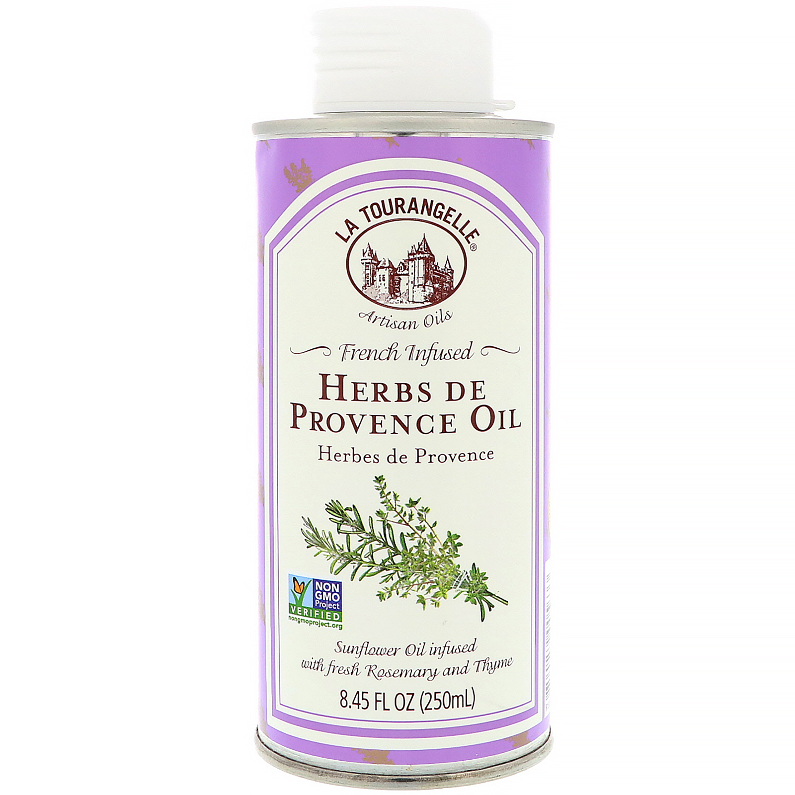 Comprar La Tourangelle, French Infused Herbs De Provence Oil, 8.45 fl oz (250 ml)