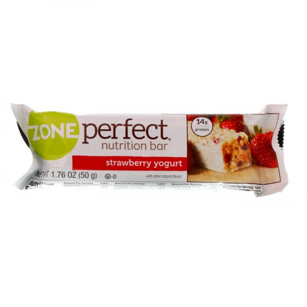 Comprar ZonePerfect, Barras de nutrição, Morango Iogurte, 12 barras, 1,76 oz (50 g) Cada - Imagem 4