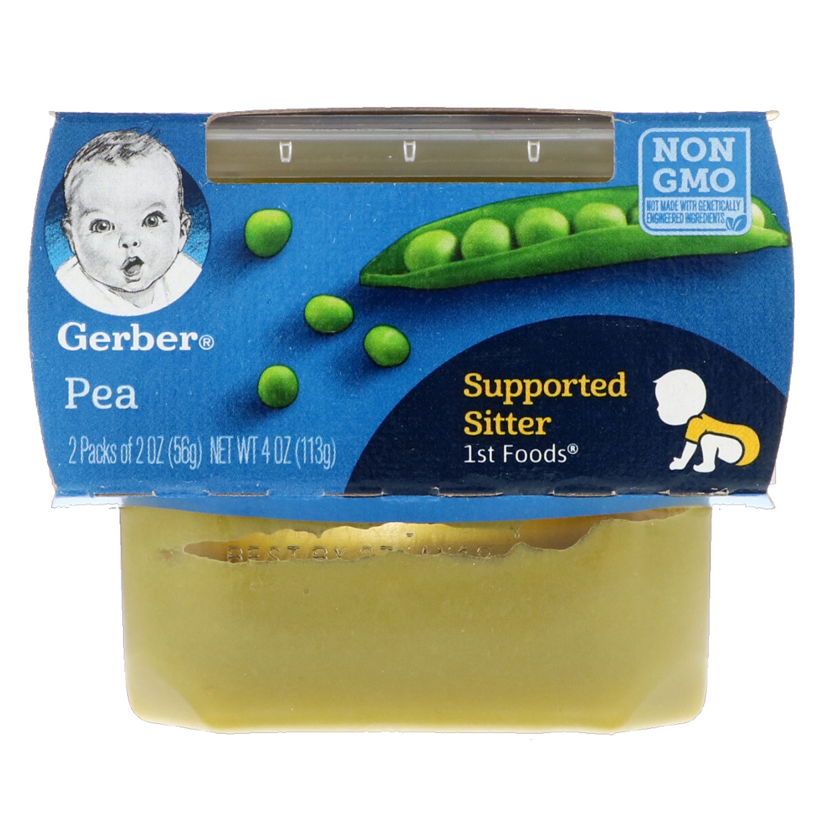 Comprar Gerber, Pea, 2 Pack, 2 oz (56 g) Each