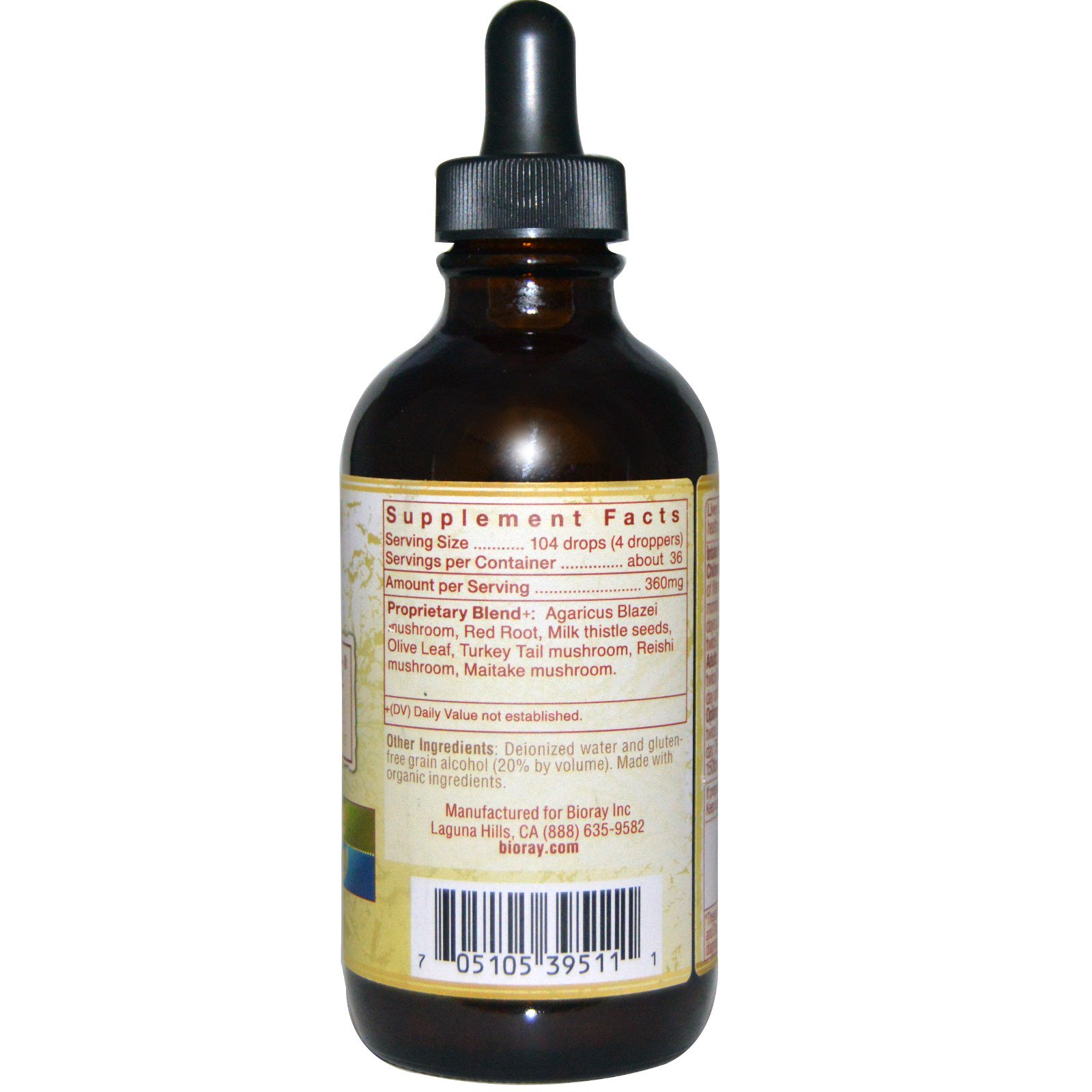 Comprar Bioray, Liver Life, Revitalizing Liver Tonic, 118 ml (4 fl oz) - Imagem 2