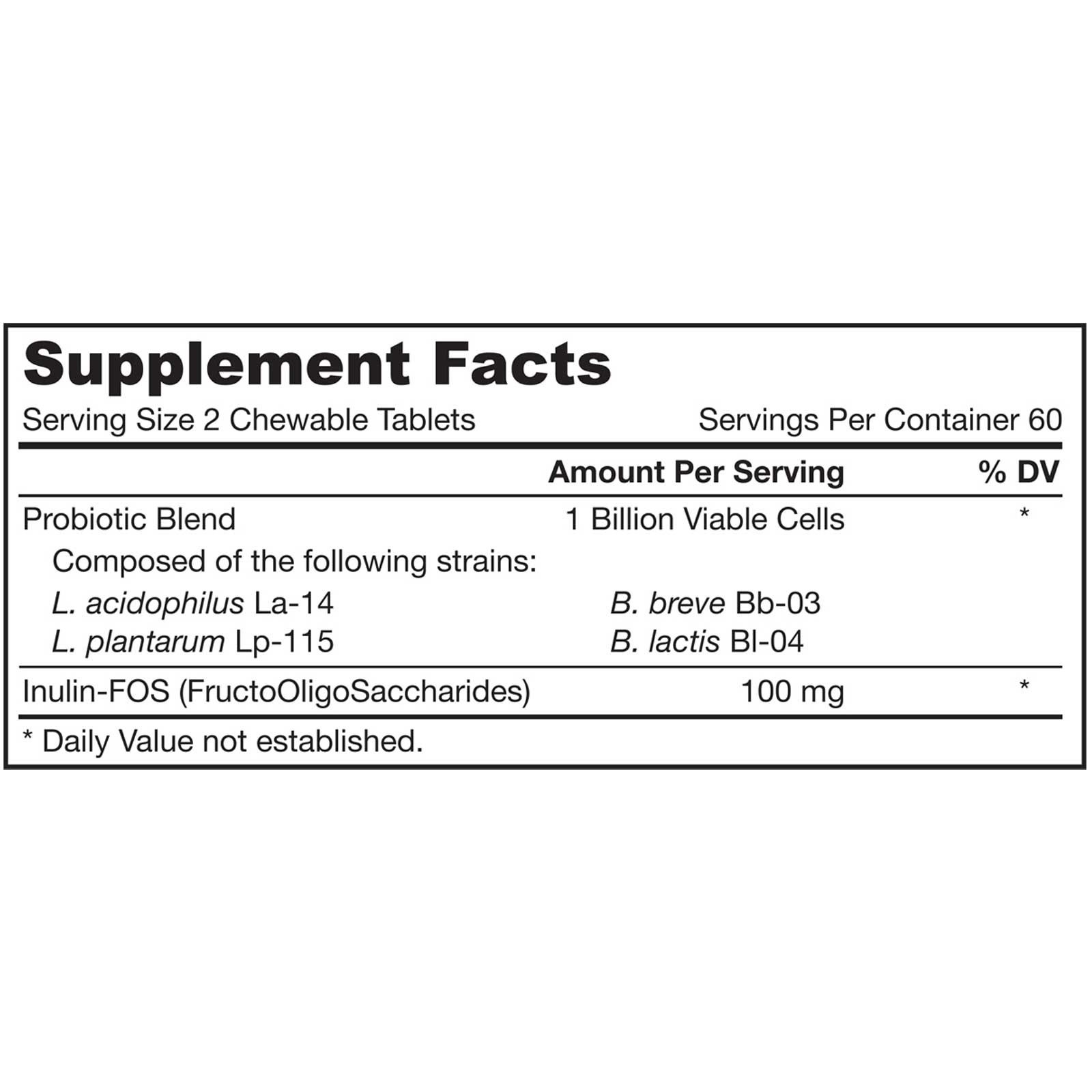 Comprar Jarrow Formulas, Yum-Yum Dophilus, Sem Açúcar!, Sabor Natural de Framboesa, 120 Comprimidos Mastigáveis (Ice) - Imagem 2