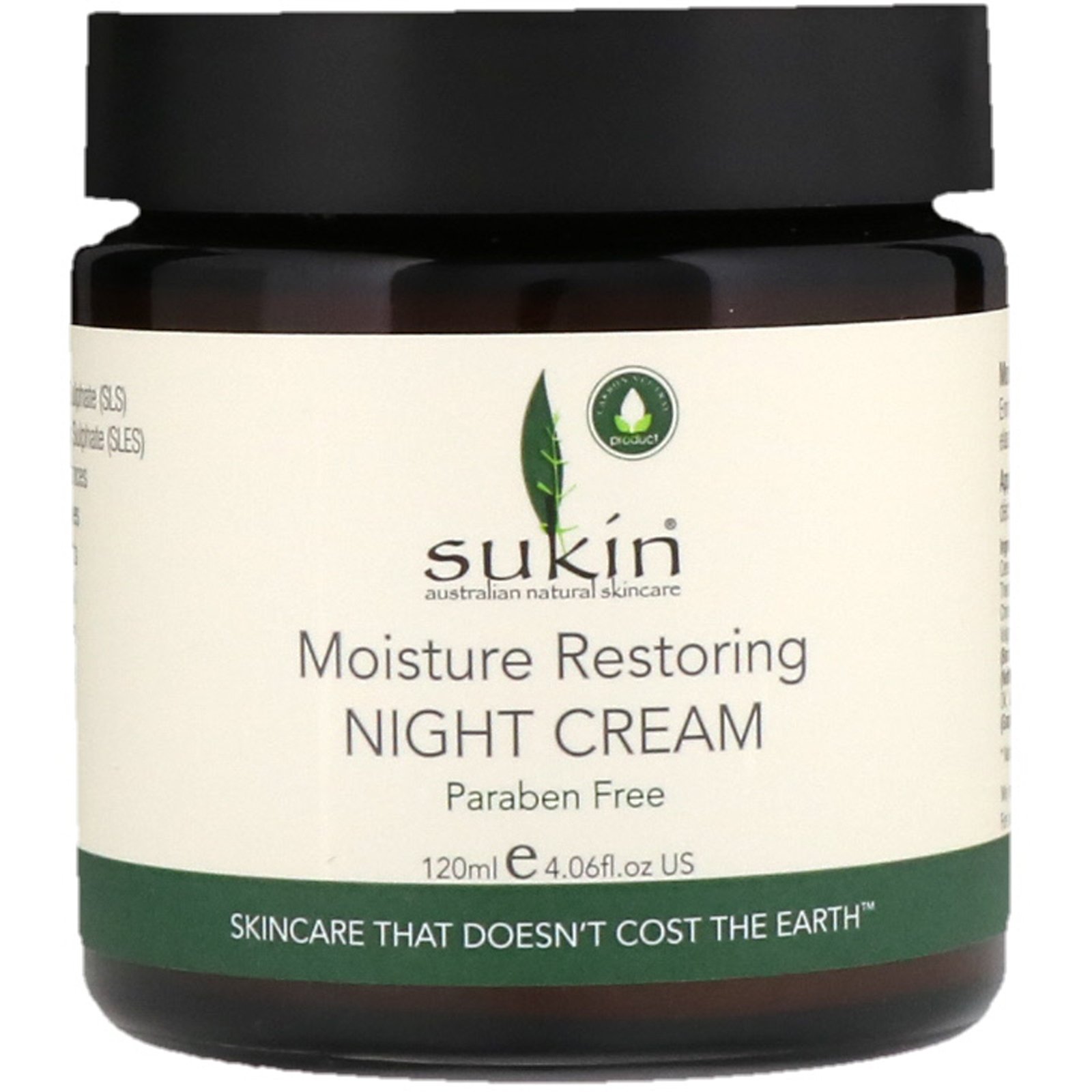 Comprar Sukin, Creme Hidratante Restaurador Noturno, 4,06 fl oz (120 ml)
