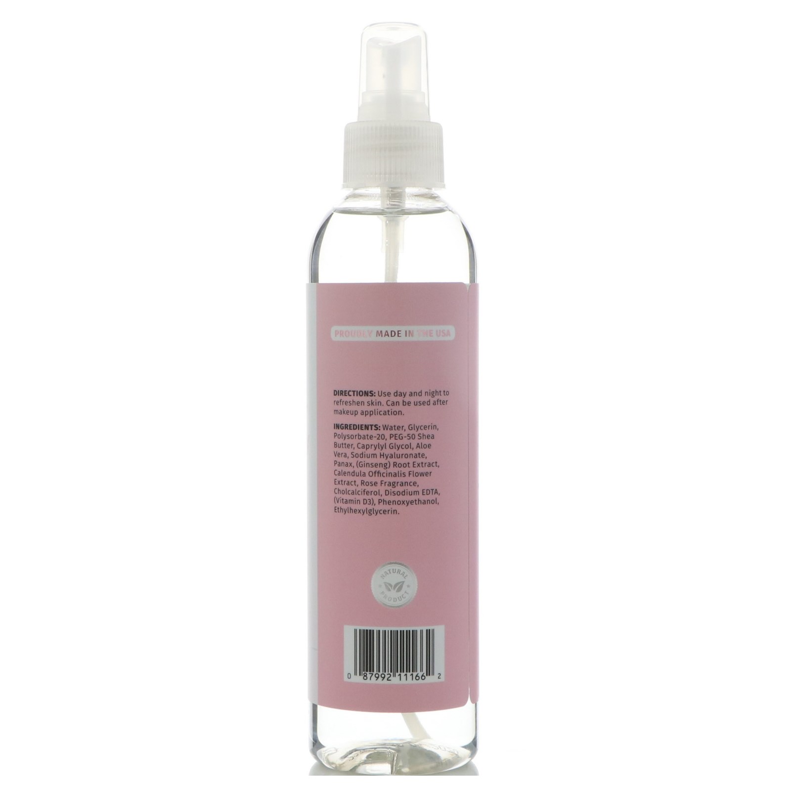 Comprar Reviva Labs, Pulverizador facial de Água de rosas, 8 onças (236 ml) - Imagem 2