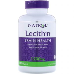 Comprar Natrol, Lecitina, 1.200 mg, 120 Cápsulas Softgel