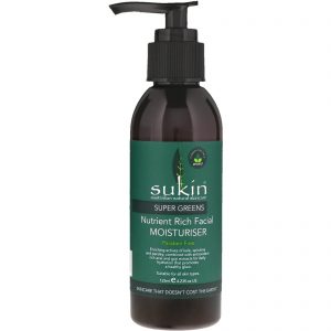 Comprar Sukin, Super Greens, Nutrient Rich Facial Moisturiser, 4.23 fl oz (125 ml)