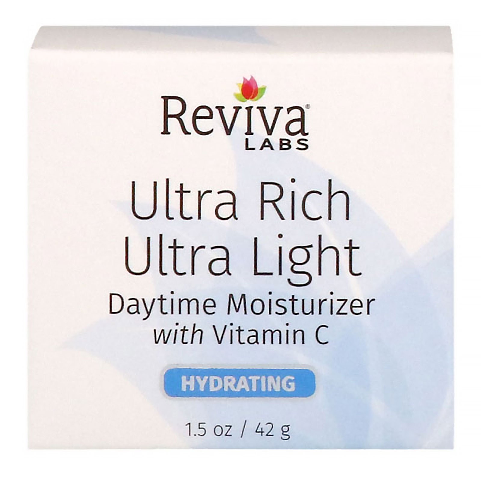 Comprar Reviva Labs, Hidratante Diário Ultra Rico e Eltra Leve com Vitamina C, 1,5 oz (42 g)